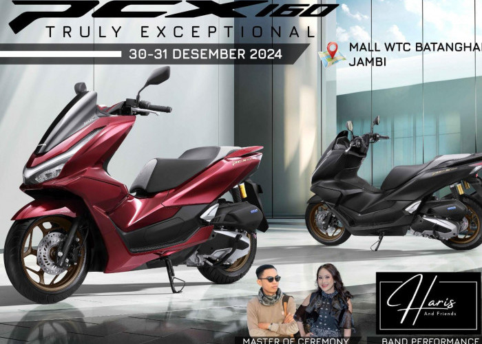 Segera Hadir, Grand Launching New Honda PCX160 Untuk Meriahkan Akhir Tahun