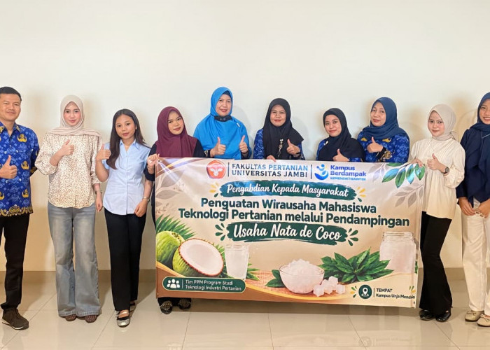 Penguatan Wirausaha Mahasiswa Teknologi Pertanian melalui Pendampingan Usaha Nata de Coco
