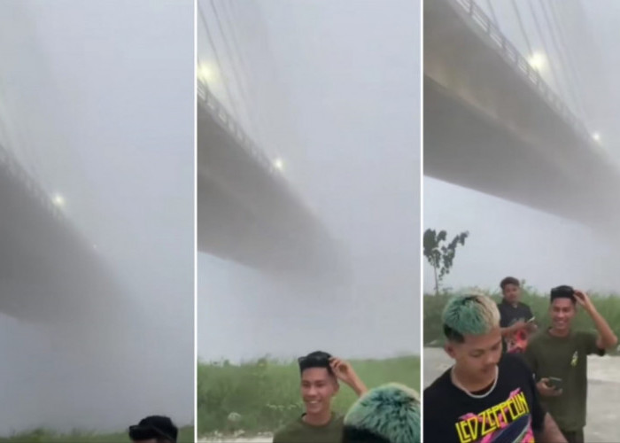 Viral di Riau Ada Jembatan Menuju Alam Gaib