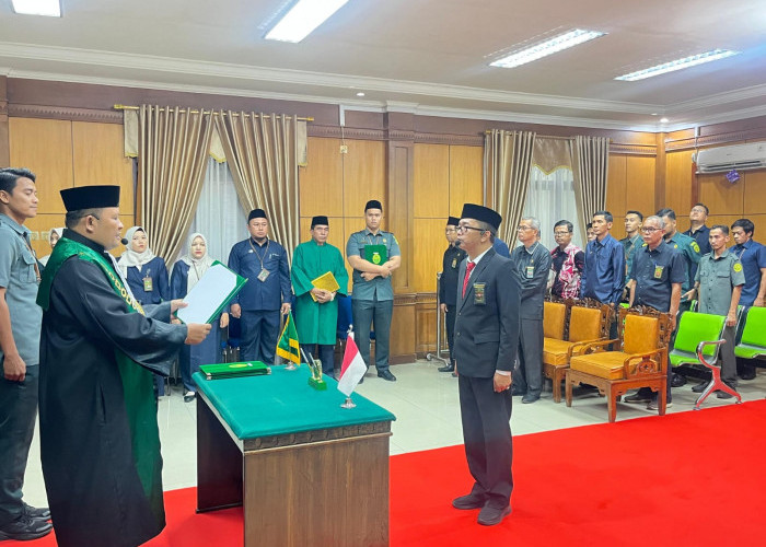 Dr. Yusuf Lantik Noprizal Sebagai Panitera PA Muara Bulian Kelas I B