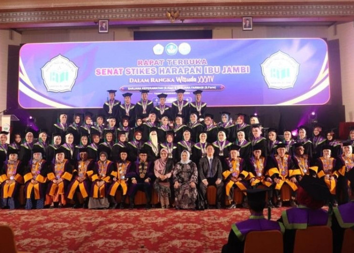 Rapat Terbuka Senat STIKES Harapan Ibu Jambi dalam Rangka Wisuda XXXIV Gelombang II