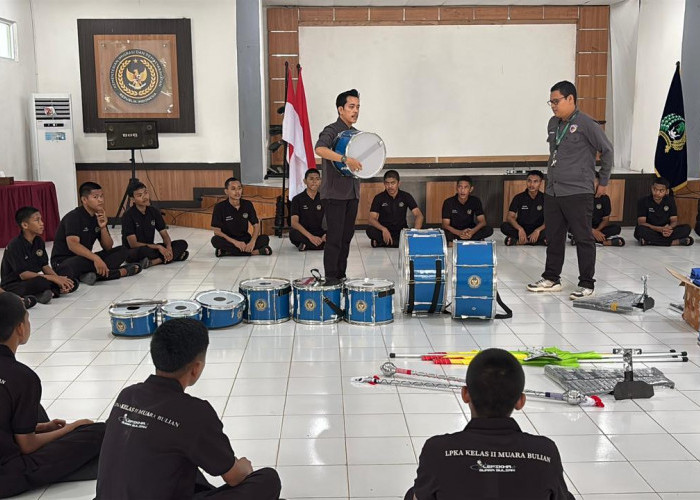 LPKA Muara Bulian Asah Bakat Warga Binaan Lewat Skrining Seni, Marching Band Jadi Andalan