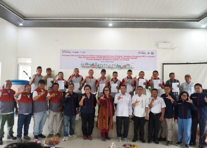 Dukung Praktik Perkebunan Berkelanjutan, Ratusan Petani Swadaya di Langkat Peroleh STDB Perdana