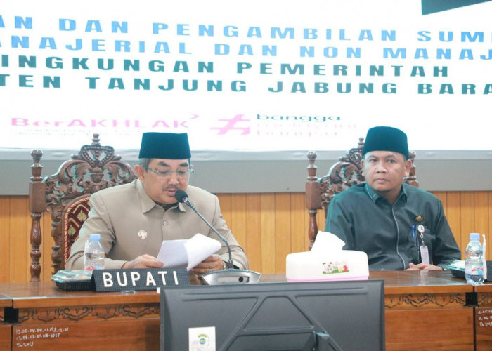 Bupati Anwar Sadat Lantik Pejabat Manajerial dan Non-Manajerial