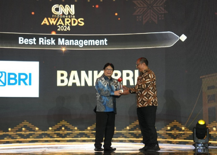 BRI Raih Penghargaan Best Risk Management di CNN Indonesia Awards