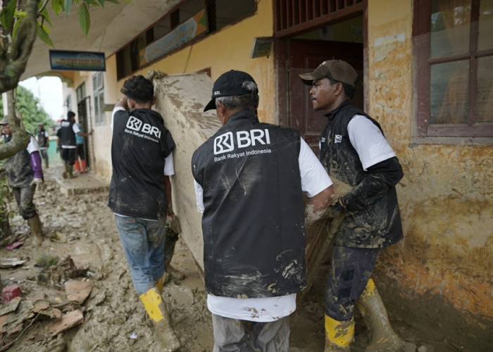 Dukung Pemulihan Pascabencana, Relawan BRI Peduli Terjun Langsung 'Bersih-bersih Sekolah' di Aceh Tamiang 