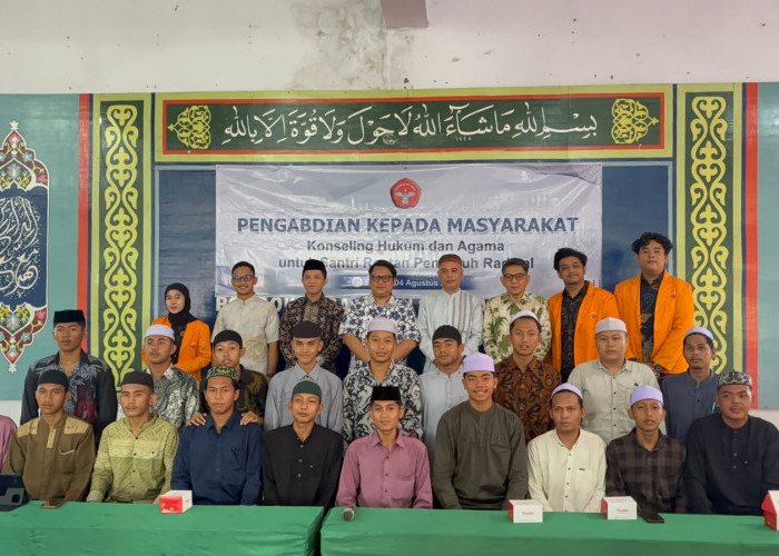 Dosen FH UNJA Beri Konseling Hukum dan Agama untuk Cegah Radikalisme di Ponpes Sa'adatuddarein