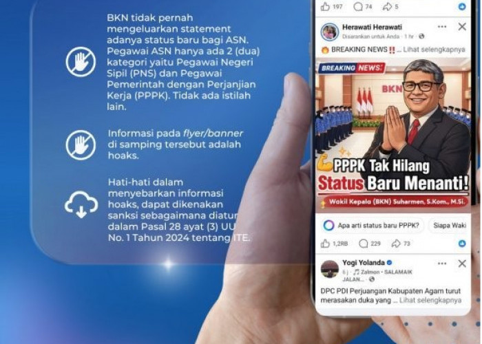 BKN: Tak Ada Status Lain Selain PNS dan PPPK