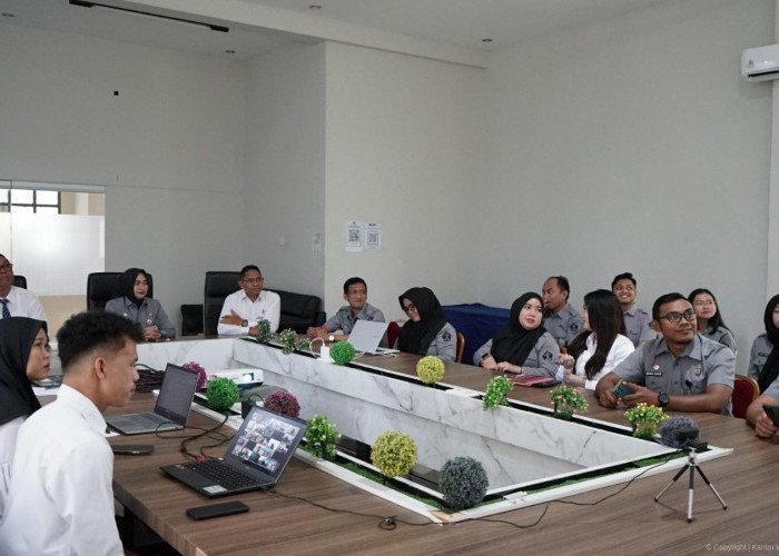 Penguatan Standar Pelayanan Publik, Kanwil Kemenkum Jambi Ikuti Kegiatan Evaluasi Nasional