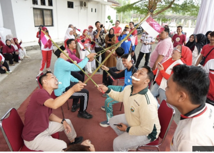 Sekretariat DPRD Muaro Jambi Meriahkan Kemerdekaan Lewat Lomba Antarpegawai