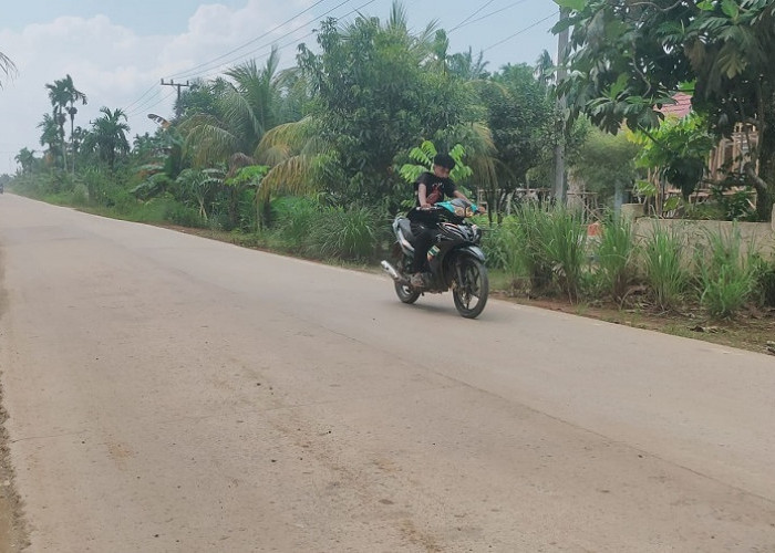 Akhiri Keluhan Warga, Jalan Beton SKK Migas-PetroChina Blok D-Mendahara Dongkrak Ekonomi Masyarakat Tanjabtim