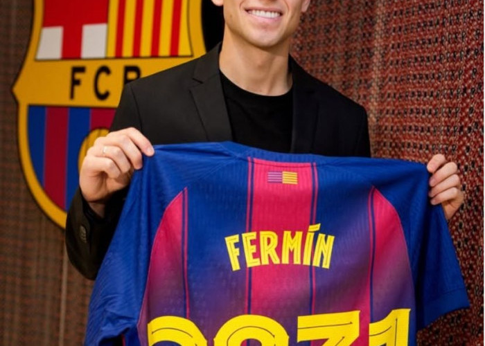 Resmi! Barcelona Perpanjang Kontrak Fermin Lopez Hingga 2031