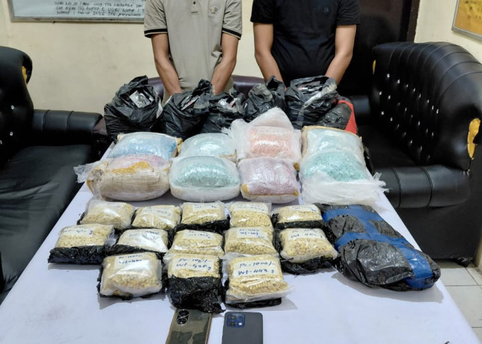 Polres Sarolangun Bongkar Jaringan Narkoba Antar Provinsi, Temukan Narkoba Senilai 18,5 Miliar