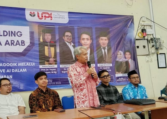 Transformasi Pembelajaran Bahasa Arab, Dosen UNJA dan UPI Kenalkan Pemanfaatan Generative AI