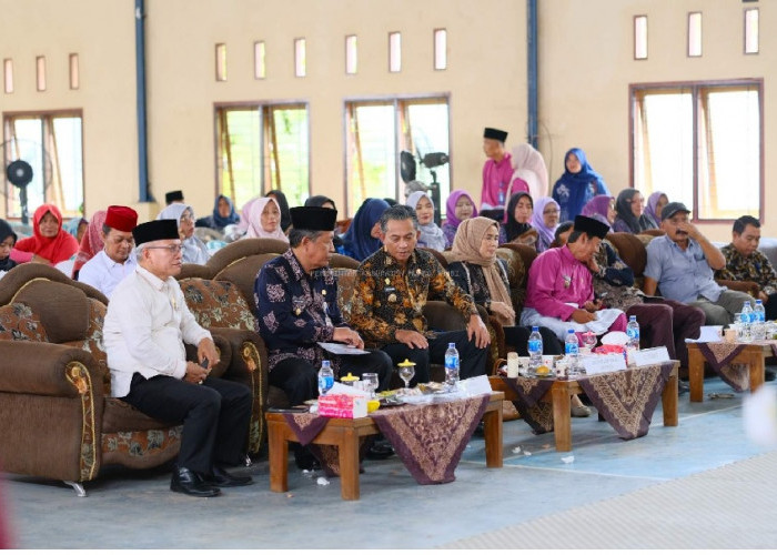 Wabup Muaro Jambi Ikut Hadir Merayakan Hari Ulang Tahun Kampung Desa Tangkit ke-70