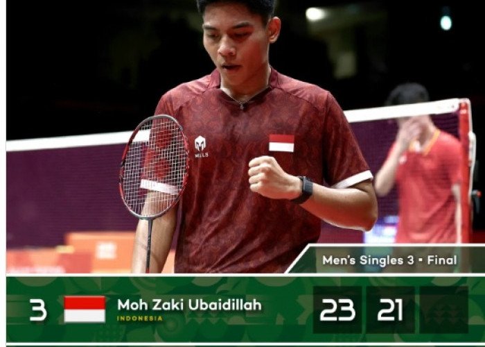 Emas Pertama Indonesia! Tim Bulu Tangkis Putra Tekuk China 3-2 di Asian Games 2026