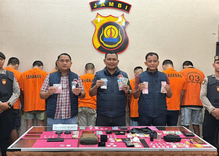 Operasi Antik Siginjai 2025: Polres Tebo Ungkap 8 Kasus Narkotika dan Sita Puluhan Gram Sabu serta Ganja