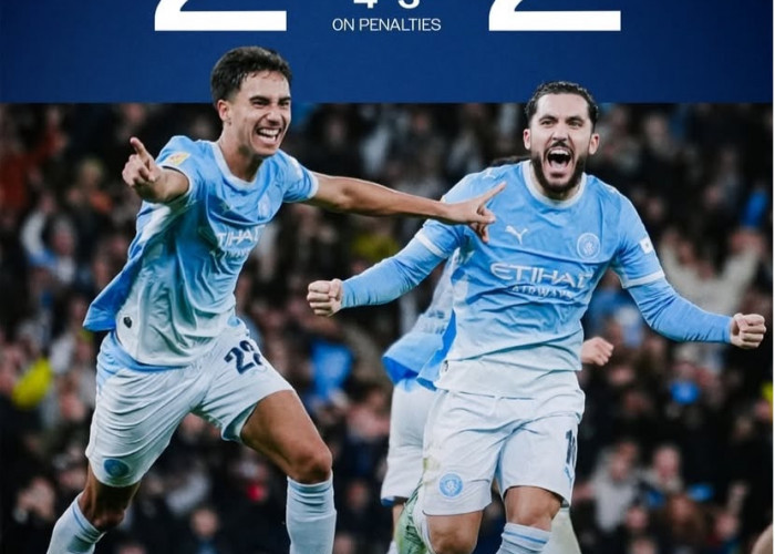 Sempat Dua Kali Tertinggal, Manchester City Singkirkan Brighton Lewat Drama Penalti