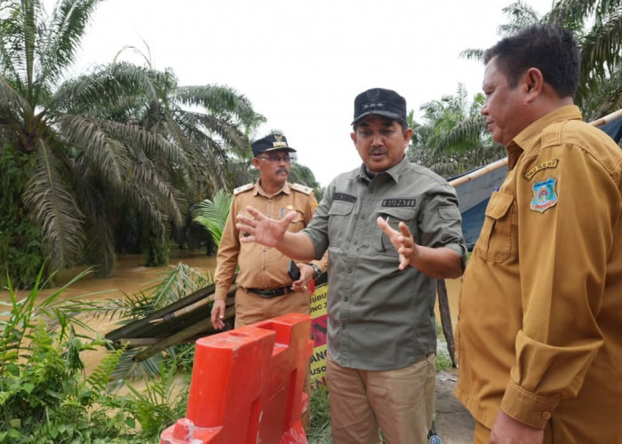 383 Kepala Keluarga Terdampak Banjir Merlung