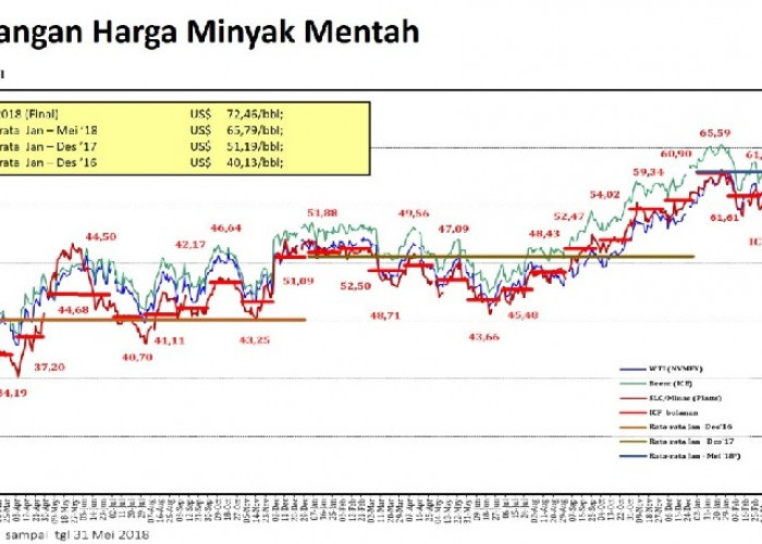 Harga Minyak Mentah Indonesia Turun, Ditetapkan Segini, Berikut Daftar Harga Minyak Mentah Dunia