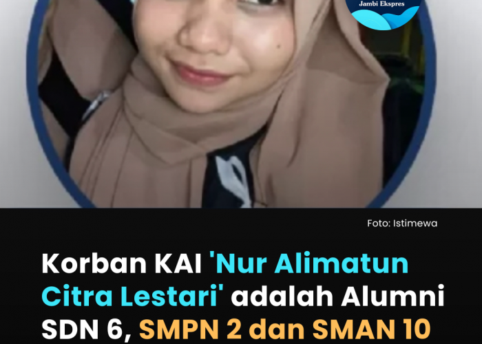 Almh Citra adalah Alumni SDN 6, SMPN 2 dan SMAN 10 Kota Jambi 