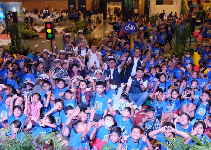 Jasa Raharja bersama Road Safety Ranger Kids Chapter Denpasar Memperingati Hari Anak Nasional