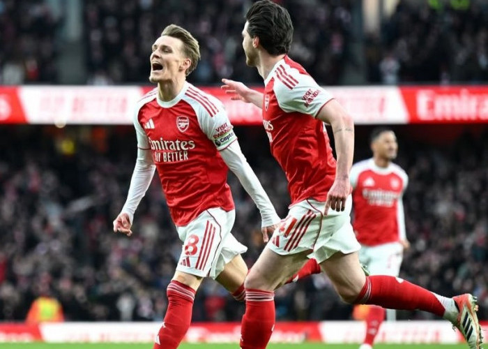 Tekuk Brighton 2-1, Arsenal Kembali Pimpin Klasemen