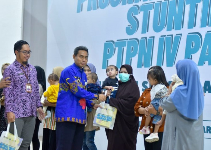 PTPN IV PalmCo Bersinergi Turunkan Stunting di Paser Lewat Program Intervensi Gizi Terpadu