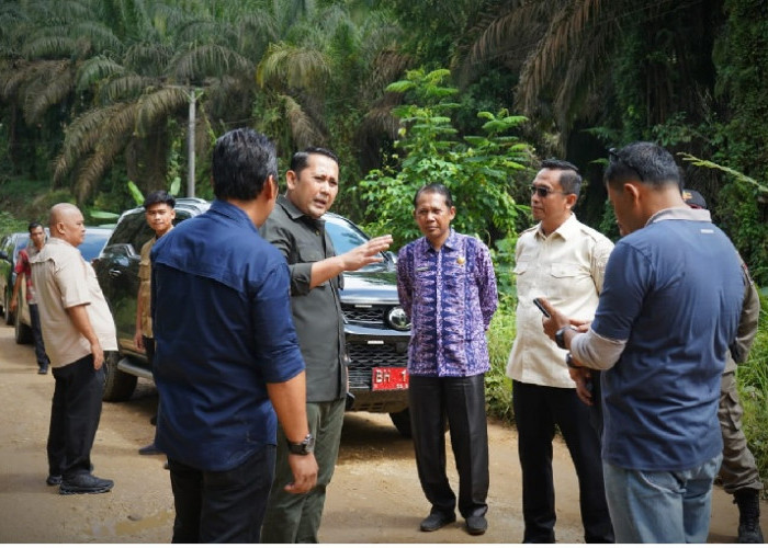 Bupati H M Syukur Berupaya Mantapkan Jalan