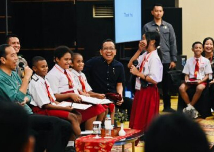 Saat Presiden Jokowi Ditanya Anak SD Kenapa Ibu Kota Tidak Dipindah ke Papua