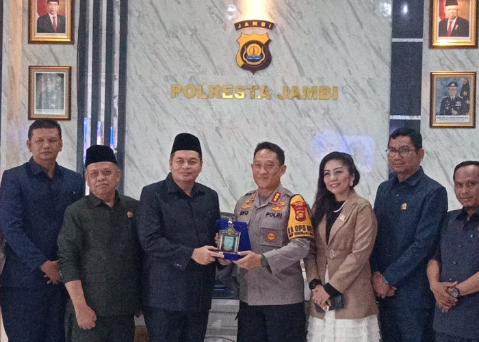 DPRD Kota Jambi Lakukan Kunjungan Kerja ke Polresta Jambi, Bahas Soal Kenakalan Remaja