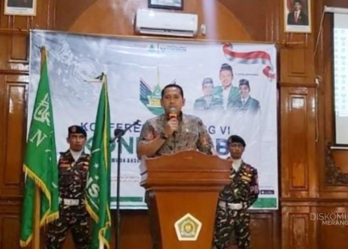 Buka Konfercab Ke-VI GP Ansor, Bupati M. Syukur Ajak Bersinergi Bangun Negeri