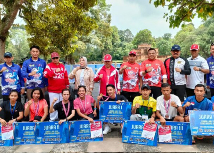 Pemprov Jambi Sukses Selenggarakan Lomba Lari 10 K Tingkat Nasional, Ini Nama Pemenangnya