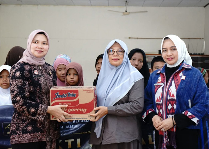 Berbagi dalam Semangat Pengayoman, Kanwil Kemenkum Jambi Salurkan Bantuan ke Panti Asuhan dan Yayasan Sosial