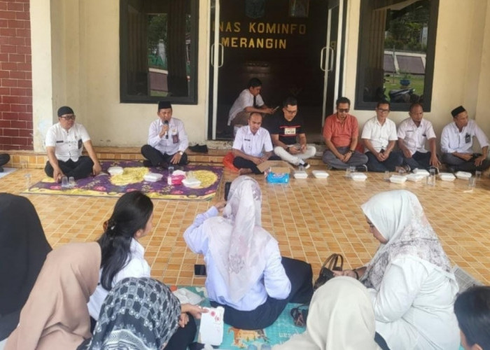Diskominfo Merangin Gelar Makan Siang ‘Terakhir’