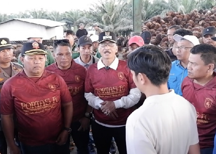 Pastikan Perusahaan Patuhi Harga TBS Pemerintah, Bupati Hendrajoni Sidak Pabrik Kelapa Sawit di Tapan