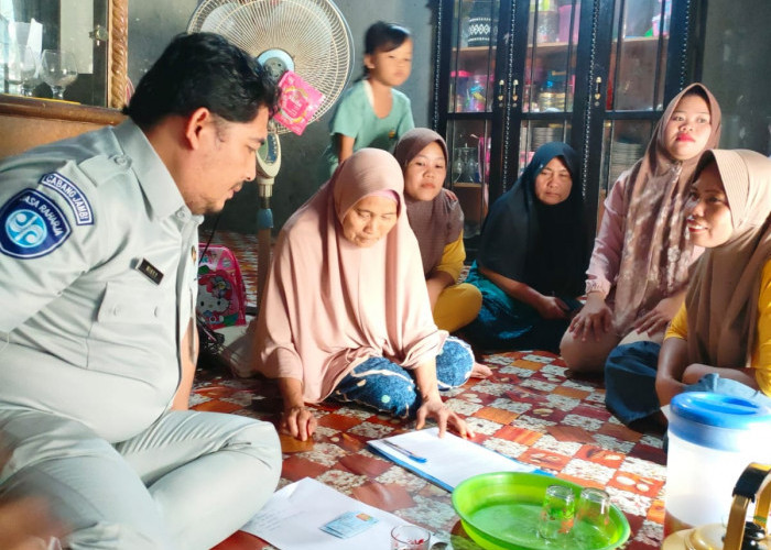 Jasa Raharja Jemput Bola ke Rumah Ahli WAris Sampaikan Hak Santunan Pejalan Kaki Tertabrak Truk di Mersam