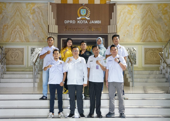 Disambut Hangat Ketua DPRD Kemas Faried, PWI Kota Jambi Siap Jadi Mitra Strategis!