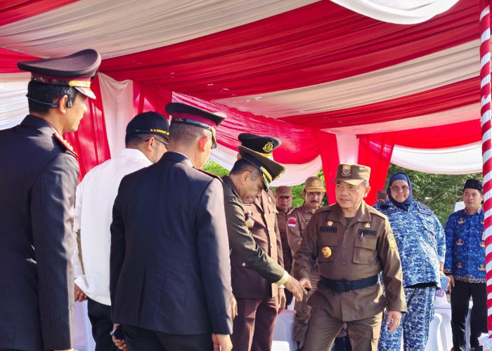 Peringatan Hari Bela Negara ke-77, Gubernur Al Haris Inspektur Upacara-Kaban Kesbangpol Ismed Komandan Upacara
