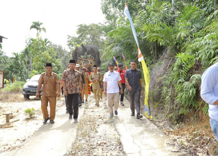 Kunker ke Sarolangun, Ketua DPRD Jambi Cek Rencana Pembukaan Jalan Meranti-Jernang 