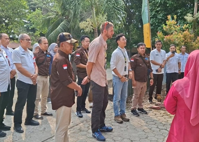 Wabup Merangin Dampingi Evaluator UNESCO Kunjungi Pusat Informasi Geopark