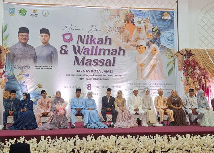 14 Pasangan Ikuti Nikah Massal