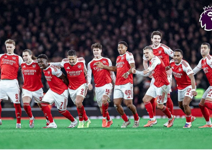 Arsenal Melenggang ke Semifinal Carabao Cup, Usai Singkirkan Crystal Palace Lewat Adu Penalti