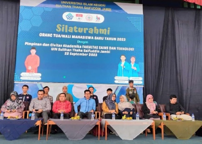 FST UIN STS Jambi  Gelar Silaturahmi Dengan Orang Tua Wali Mahasiswa Baru