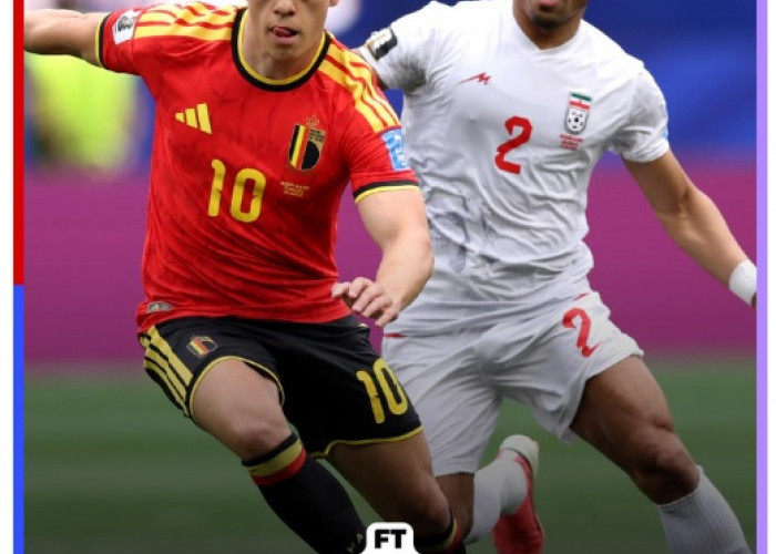 Tahan imbang Belgia 0-0, Iran Pimpin Klasemen Grup G