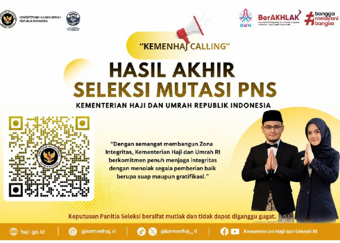 Berikut Daftar Nama 266 PNS Kemenhaj Lolos Seleksi Mutasi Masuk Melalui ASN Karier 2026