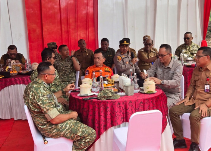 Wakil Ketua II DPRD Muaro Jambi Jurjani Mendampingi Kunjungan Pangdam XX/TIB di Desa Sungai Bertam   