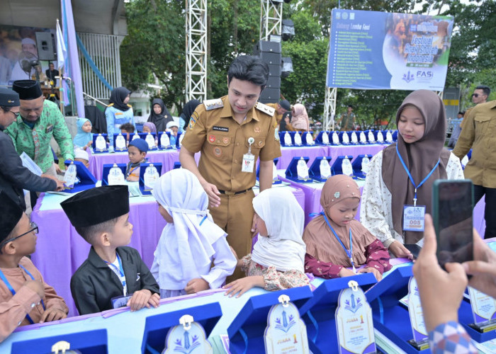 Resmi Ditutup Wako Diza, 550 Santri Ramaikan FASI Kota Jambi