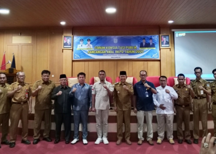 SDM dan Ekonomi Inklusif Jadi prioritas, Wabup A. Khafidh Buka Forum Konsultasi Publik RKPD 2027