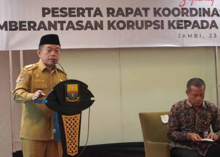 Gubernur Al Haris: Pemprov Jambi dan Kabupaten/Kota Butuh Pembinaan KPK 